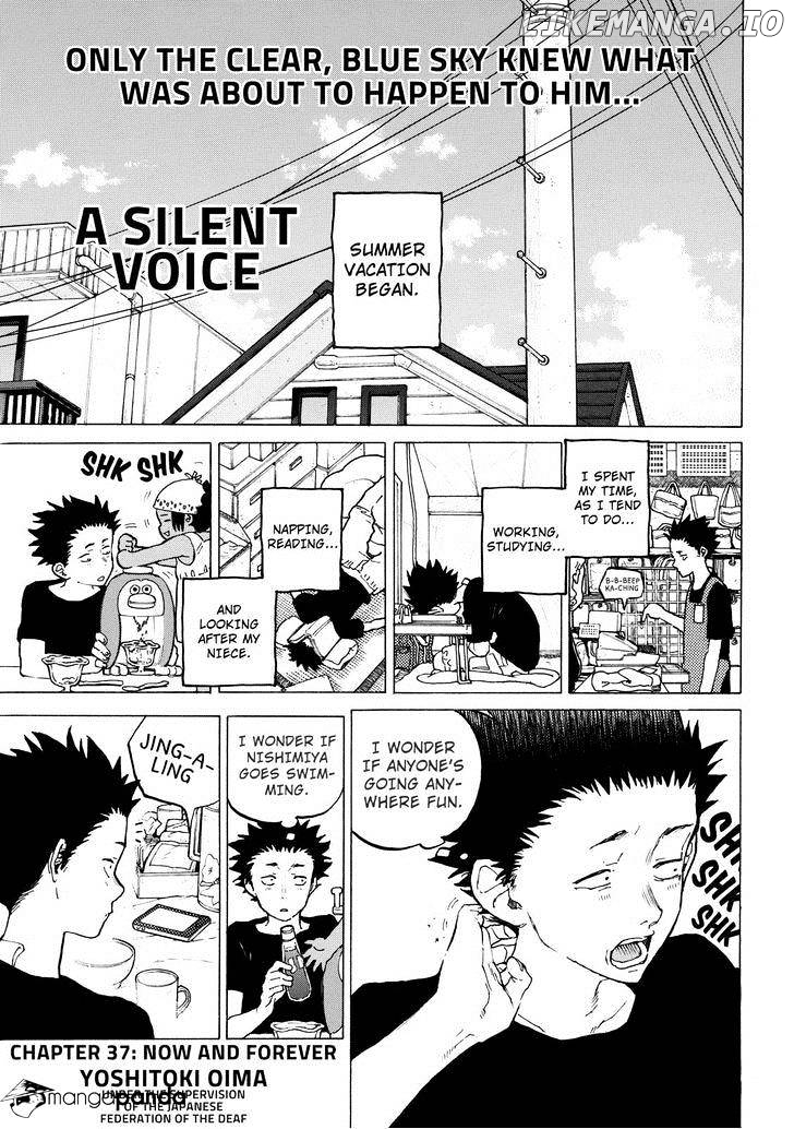 A Silent Voice, Chapter 37 image 01